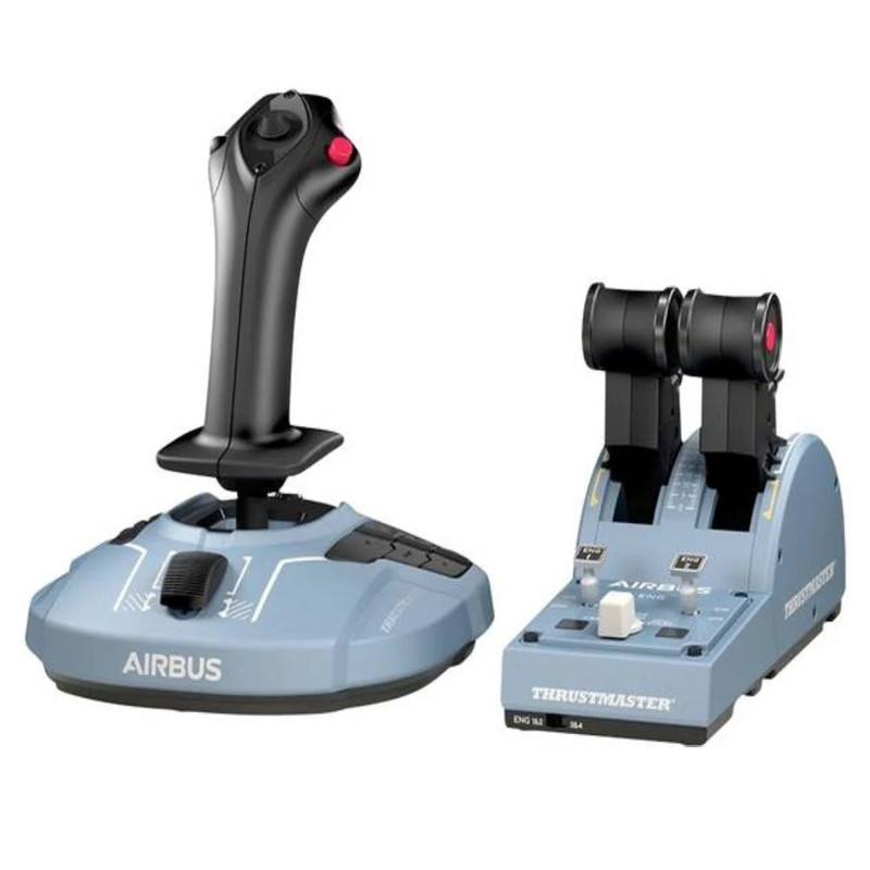 Thrustmaster TCA Officer Pack Airbus Edition Joystick - Black/Blue - وحدة تحكم